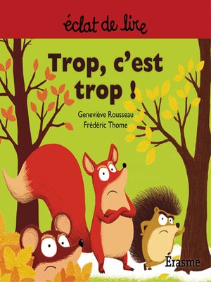 cover image of Trop c'est trop !